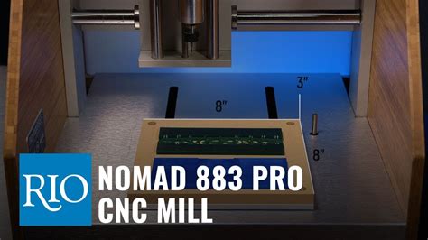 carbide 3d nomad 883 pro cnc milling machine|carbide nomad 883 speeds.